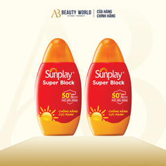  Combo 2 Sữa Chống Nắng Cực Mạnh Sunplay Super Block 50+ SPF Pa++++ 70G 