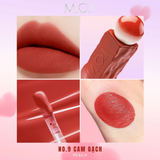  Son kem lì M.O.I Matte Lasting Lip Tint Cotton Candy  Màu 9 Peach 
