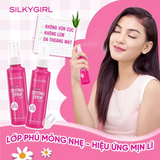  Xịt Giữ Lớp Trang Điểm Lâu Trôi Silkygirl Makeup Setting Spray Matte 70ml. 