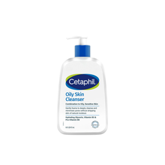 Sữa rửa mặt dành cho da dầu nhạy cảm Cetaphil Oily Skin Cleanser 473ml. 