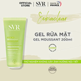  Gel Rửa Mặt Không Chứa Xà Phòng Cho Da Dầu Svr Sebiaclear Gel Moussant 200ml . 