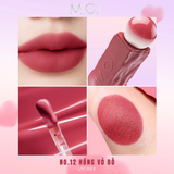  Son kem lì M.O.I Matte Lasting Lip Tint  Cotton Candy Màu 12 Lychee 