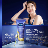  Sữa Dưỡng Thể Trắng Da Ban Đêm Vaseline Gluta-Hya Overnight Radiance Repair 330ml. 
