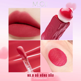  Son kem lì M.O.I  Matte Lasting Lip Tint  Cotton Candy Màu 8 Strawberry 
