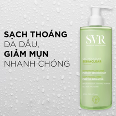  Combo Svr Gel Rửa Mặt Dành Cho Da Dầu Sebiaclear Gel Moussant 400ml X2. 