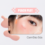  Má Hồng Kem Căng Bóng Glamrr Q Glow Lasting Fresh Blush  02 Peach Plot 3.8G. 