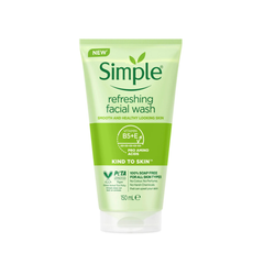  Sữa Rửa Mặt Simple Kind To Skin Refreshing Facial Wash 150ml 
