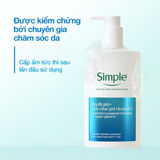  Sữa Rửa Mặt Dưỡng Ẩm Simple Hydrate+ Micellar Cleanser 240ml. 