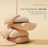  Bộ Bông Mút Tán Kem Nền Dạng Lỏng Amortals Gồm 2 Bông Mút + 1 Hộp Đựng  Size XL. 