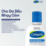  Sữa Rửa Mặt Dành Cho Da Dầu Cetaphil Oily Skin Cleanser 125ml. 