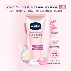  Kem Dưỡng Thể Vaseline Radiant Cream SPF30 PA++ 150g. 