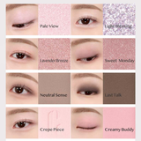  Phấn Mắt Clio Pro Eye Palette Air #04 Pink Pairing. 