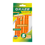 Dao Cạo O'Raze Or01 2 Lưỡi Sleek2 (5 cây).