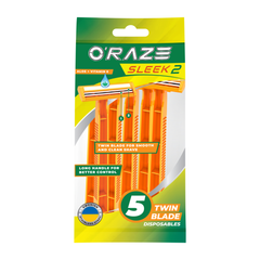  Dao Cạo O'Raze Or01 2 Lưỡi Sleek2 (5 cây). 