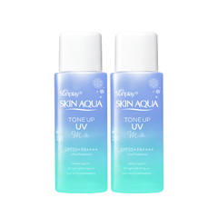  Combo 2 Sữa Chống Nắng Hiệu Chỉnh Sắc Da Sunplay Skin Aqua Tone Up UV Milk Blue 50g 
