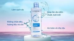  Nước Tẩy Trang Tươi Mát L'Oreal Cho Da Dầu Hỗn Hợp Micellar Water 3-in-1 Refreshing Even For Sensitive Skin 400ml. 