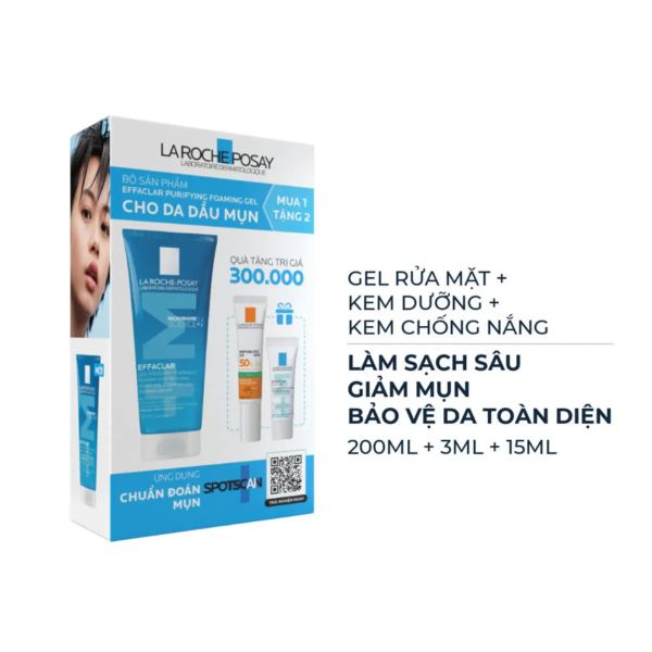 Bộ Sản Phẩm La Roche-Posay Cho Da Dầu Mụn