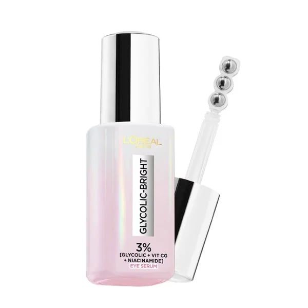  Serum Dưỡng Sáng Và Mờ Thâm Vùng Mắt  L'Oreal Glycolic Bright Dark Circle Eye 20ml 