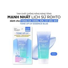  Combo 2 Tinh Chất Chống Nắng Hiệu Chỉnh Sắc Da Sunplay Skin Aqua Tone Up UV Essence Blue 50g 