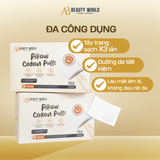  Bông tẩy trang cao cấp AB Beauty World Pillow Cotton Puffs 150 miếng. 