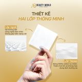 Bông Tẩy Trang Cao Cấp AB Beauty World 100 Miếng. 