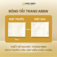  Bông Tẩy Trang ABBW Hộp Giấy 120 Pcs. 