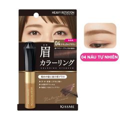  Mascara Chải Đổi Màu Lông Mày Chống Trôi Siêu Bền Kissme Heavy Rotation  Màu Nâu Tự Nhiên 04 