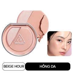  Phấn Má Hồng Bắt Sáng 3CE Blushlighter Beige Hour Hồng Da 9g. 