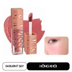  Má Hồng Kem Căng Mọng, Bền Màu 12H Maybelline Sunkisser Blush  04 Burnt Sky. 