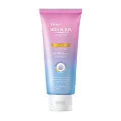  Lotion Chống Nắng Dưỡng Thể Nâng Tông Spf 50+ Pa +++ Skin Aqua Uv Body Tone Up Lotion 15g. 