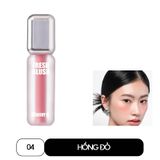  Má Hồng Kem Căng Bóng Glamrr Q Glow Lasting Fresh Blush  04 Red Rumor 3.8G. 