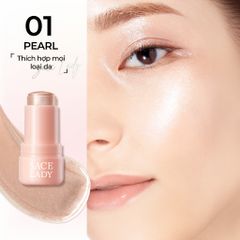  Bắt Sáng Dạng Thỏi Sace Lady  Cooling Jelly Highlighter Stick 01 8G. 