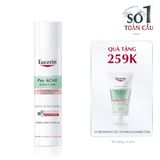 Combo Serum Eucerin Pro Acne Anti-Acne Mark Triple Effect Cho Da Mụn 40ml Tặng Gel Rửa Mặt Eucerin Solution 3X Treatment 75ml