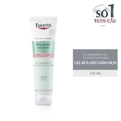  Gel Rửa Mặt Eucerin Cho Da Mụn Pro Acne Solution 3X Treatment Gel To Foam Cleanser 150ml 63833 Euc Proacne Foam Cleanse Triple 150ml 