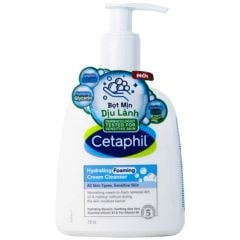  Sữa Rửa Mặt Tạo Bọt Cho Da Nhạy Cảm Cetaphil Hydrating Foaming Cream Cleanser 236ml. 