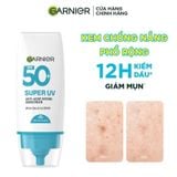  Kem Chống Nắng Ngừa Mụn Garnier Super UV Anti-Acne Serum Sunscreen 30ml. 