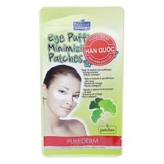  Mặt Nạ Giảm Sưng Bọng Mắt Cây Bạch Quả PUREDERM Eye Puffiness Minimizing Patches Ginkgo ( 4 patches) 