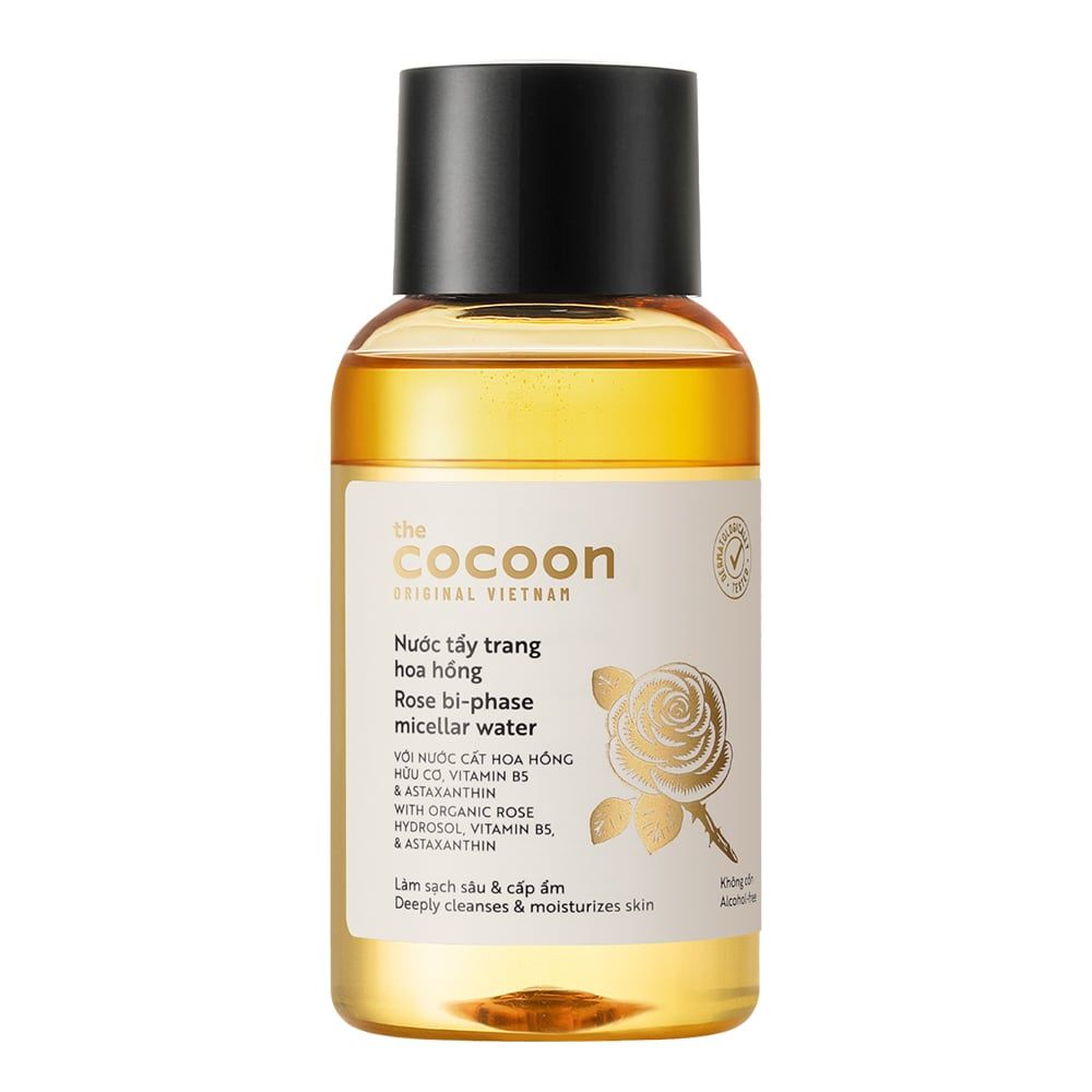  Nước Tẩy Trang Chiết Xuất Hoa Hồng Cocoon Rose Micellar Water 140ml. 