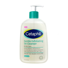  Gel Rửa Mặt Sạch Sâu Dầu Nhờn Tẩy Tế Bào Chết Dịu Nhẹ Cetaphil Gentle Exfoliating Sa Cleanser 473Ml. 