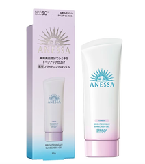  Gel chống nắng dưỡng sáng nâng tông & hiệu chỉnh sắc tím Anessa Brightening Gel SPF50+ PA++++ 90g 