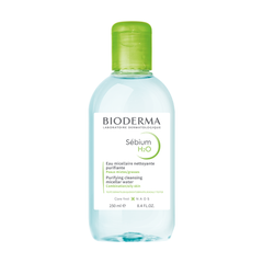  Nước Tẩy Trang Dành Cho Da Dầu & Hỗn Hợp Bioderma Sebium H2O 250ml 