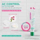  Kem Dưỡng Giảm Bóng Nhờn Cho Da Mụn Topicrem AC Mattifying Care 40ml. 