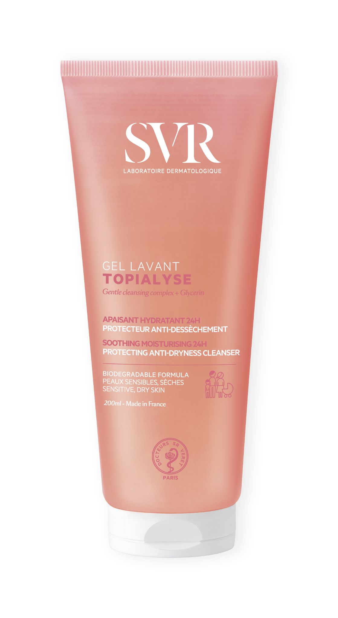  Gel Rửa Mặt Svr  Topialyse Gel Lavant 200ml 