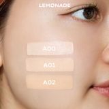  Phấn Nước Thuần Chay Lemonade Supermatte No Makeup Cushion A01 Light 15g. 