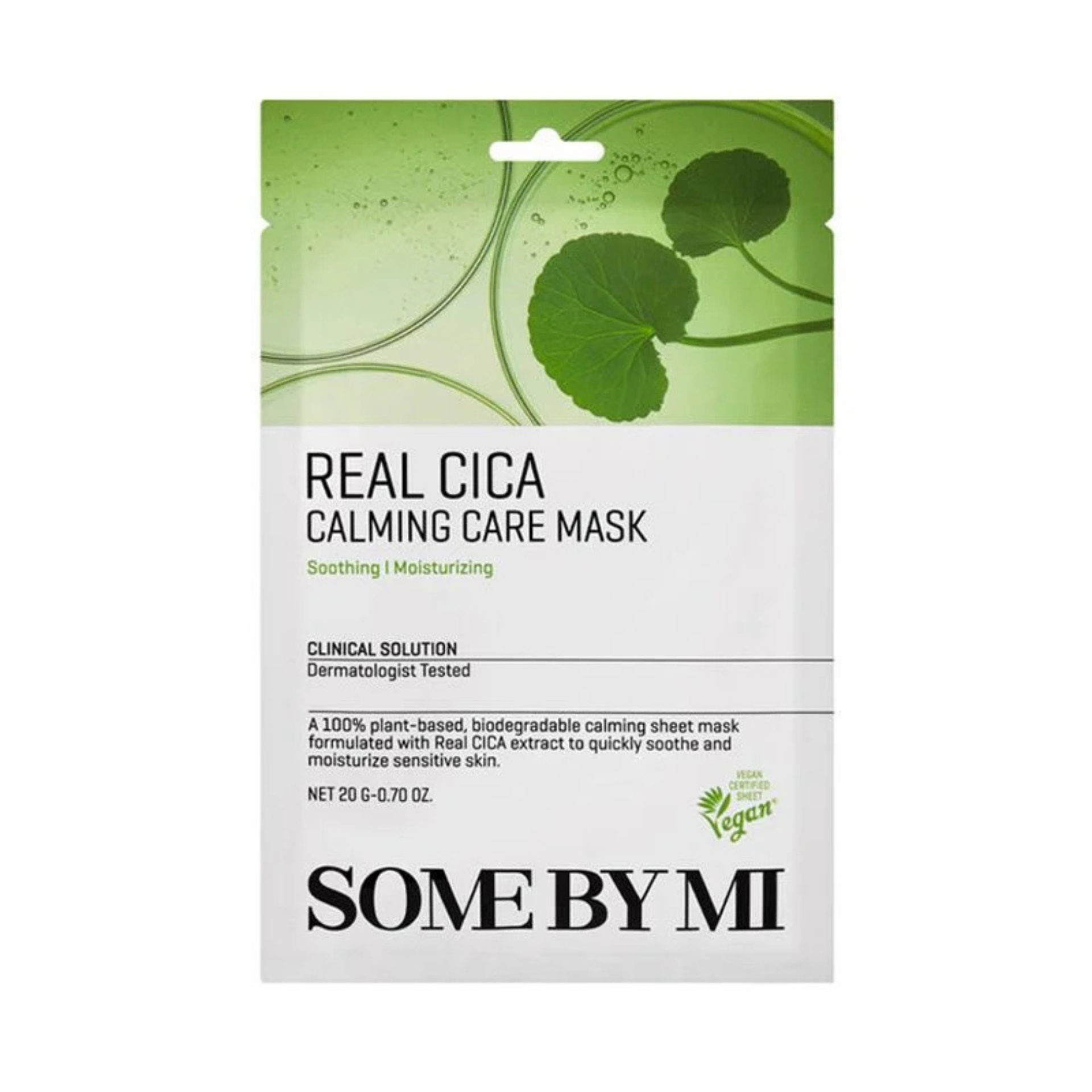  Mặt Nạ Dưỡng Da Giảm Kích Ứng, Dịu Da  Some By Mi Real Cica Calming Care Mask 20G. 
