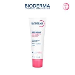  Kem Dưỡng Ẩm Làm Dịu Da, Phục Hồi Da Cho Da Nhạy Cảm Bioderma Sensibio Defensive Cream 40ml 
