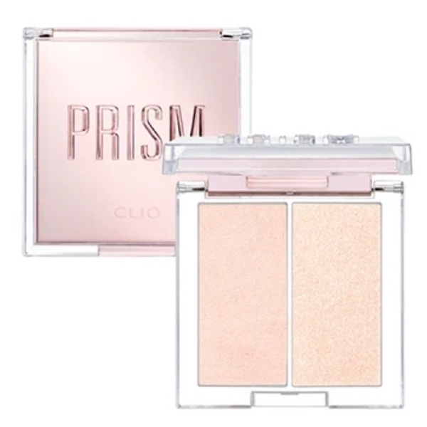  Phấn Bắt Sáng Clio Prism Highlighter Duo 01 Cream Fizz 
