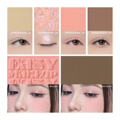  Bảng Phấn Mắt Đa Năng Lemonade Aesthetic 02 Warm Peach 10.8g. 