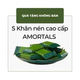 5 khăn nén cao cấp AMORTALS - KM