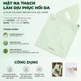  Mặt Nạ Thạch Làm Dịu Phục Hồi Da Luvum Calming Repair Cica Gel Mask 33g. 